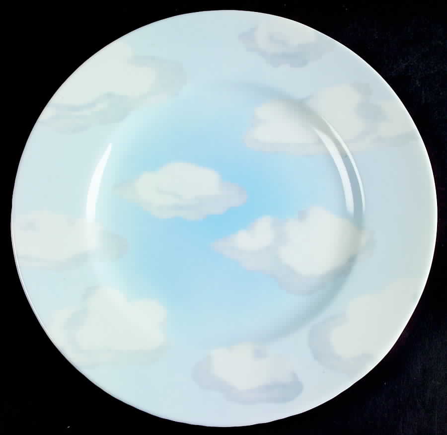 Cloud Nine Dinner Plate by 222 Fifth (PTS)-1