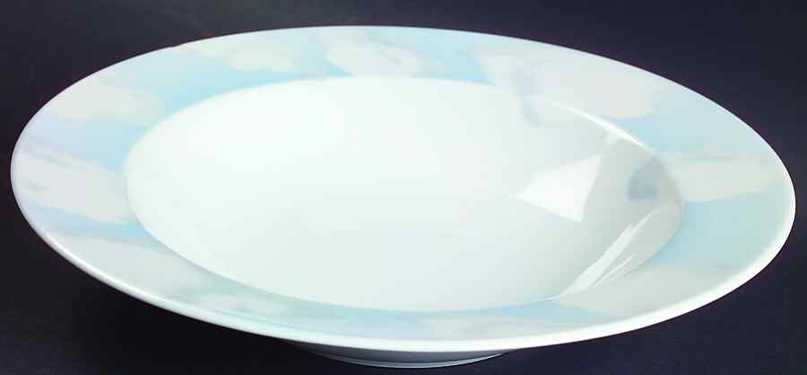 Cloud Nine Large Rim Soup Bowl by 222 Fifth (PTS)-1