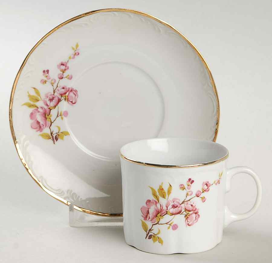 APO4 Flat Demitasse Cup & Saucer Set by Arpo-1
