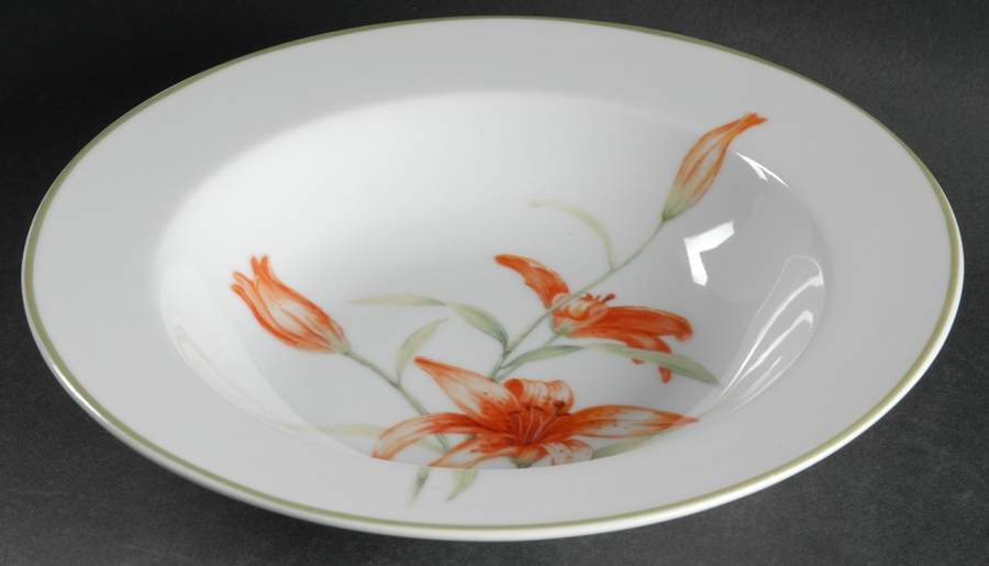 Bloom Large Rim Soup Bowl by 222 Fifth (PTS)-1