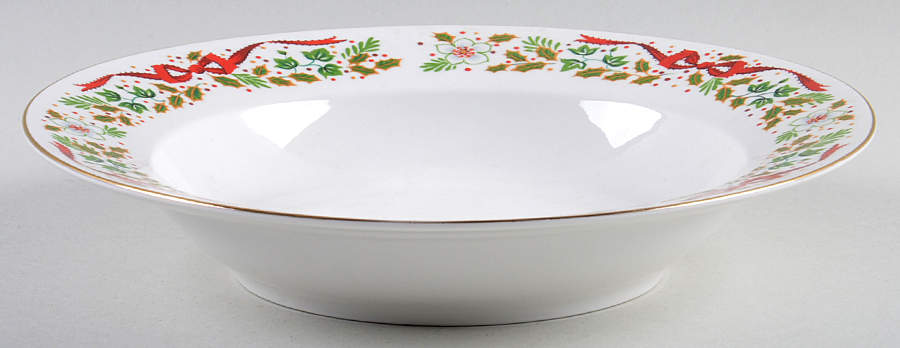 12 Days of Christmas Rim Soup Bowl by American Atelier-1
