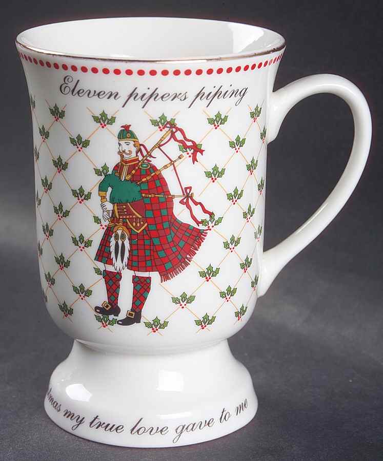12 Days of Christmas Mug by American Atelier-1