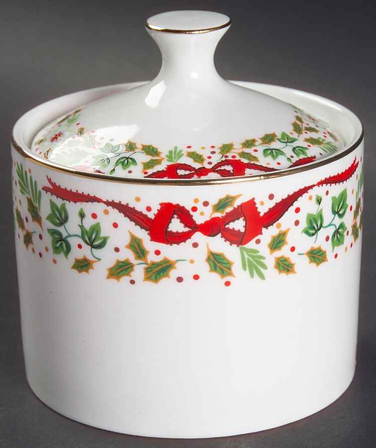 12 Days of Christmas Sugar Bowl & Lid by American Atelier-1