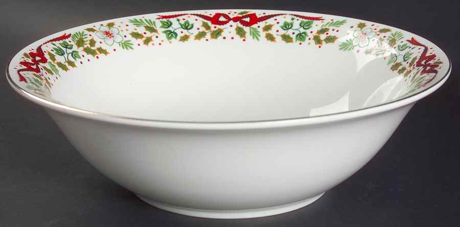 12 Days of Christmas 9" Round Vegetable Bowl by American Atelier-1