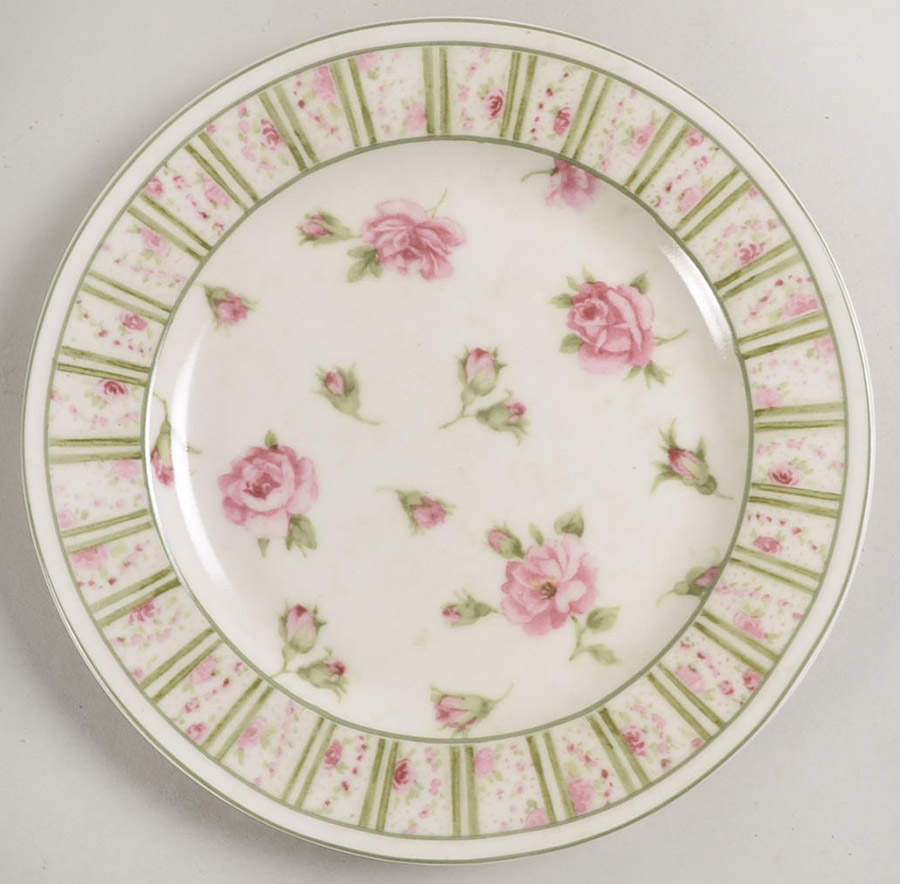 Penny's Roses Salad Plate by 222 Fifth (PTS)-1