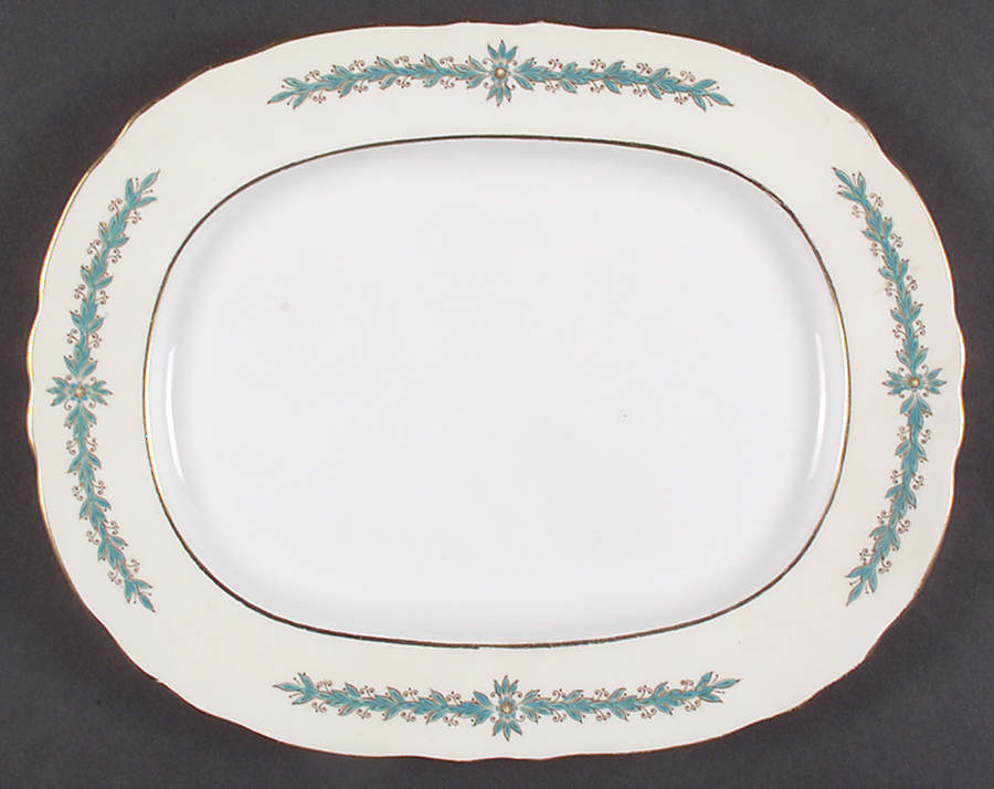 7851 11" Oval Serving Platter by John  Aynsley & Sons-1