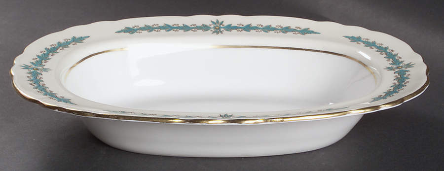 7851 10" Oval Vegetable Bowl by John  Aynsley & Sons-1