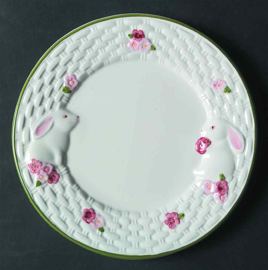 Bunny Dessert/Pie Plate by Avon-1