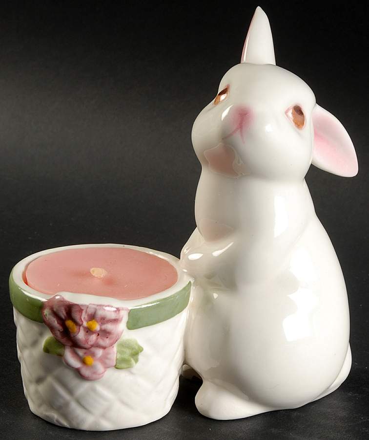 Bunny Figural Votive Candleholder by Avon-1