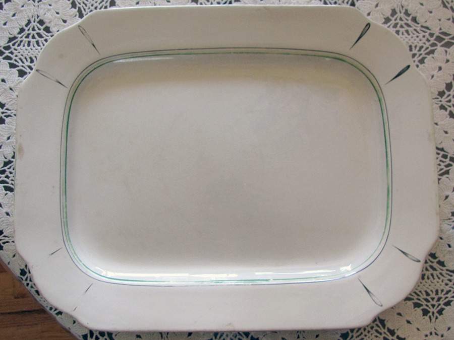ADA127 14" Rectangular Serving Platter by Adams China-1
