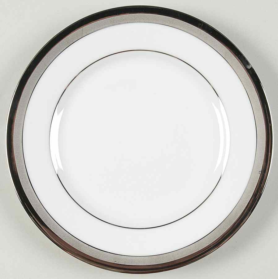 State Platinum Bread & Butter Plate by 111 State-1