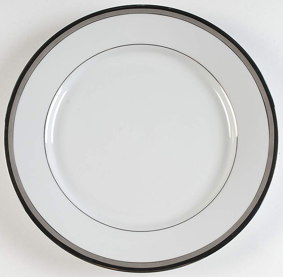 State Platinum 12" Chop Plate (Round Platter) by 111 State-1