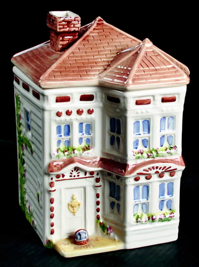 Townhouse Canister Collection (4 Pcs) Large Canister & Lid by Avon-1