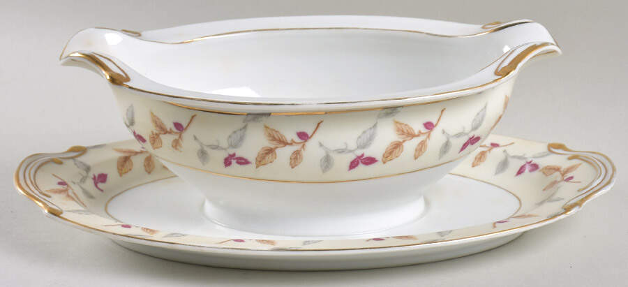 ADL12 Gravy Boat with Attached Underplate by Adline-1