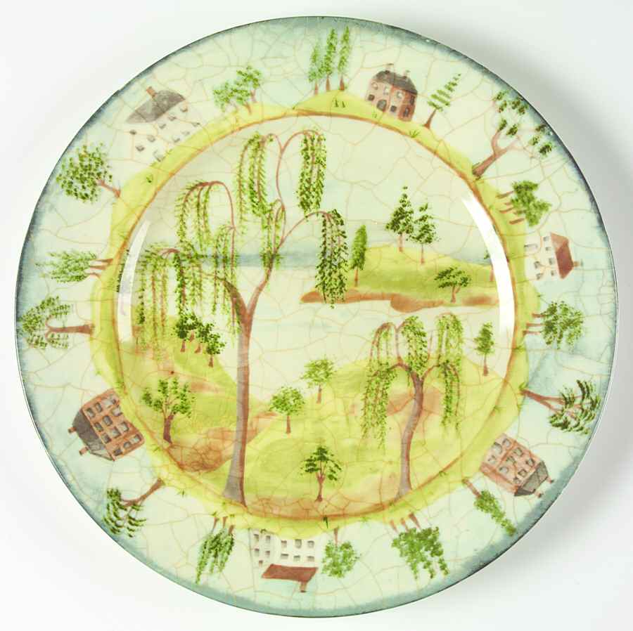Porter's Village Dinner Plate by 222 Fifth (PTS)-1