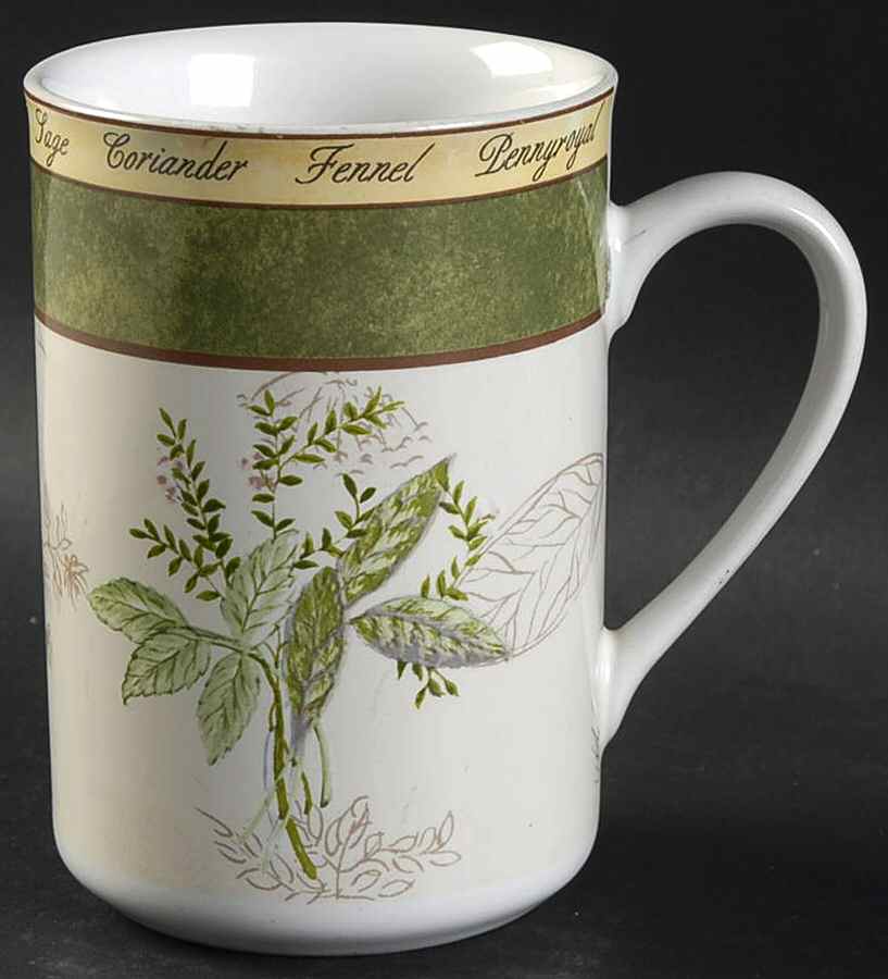 Bouquet Garni Butternut Mug by American Atelier-1
