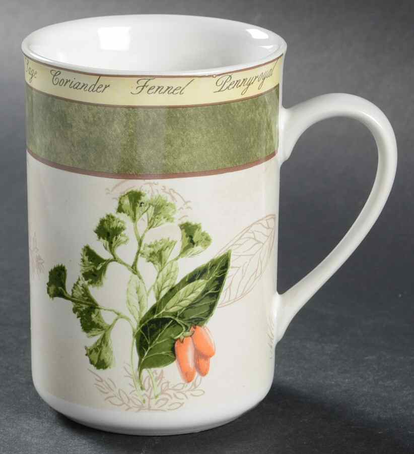 Bouquet Garni Butternut Mug by American Atelier-1