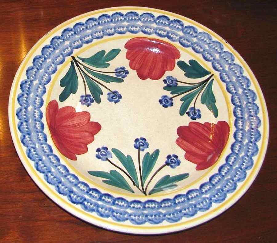 AUL1 Dinner Plate by Auld Heather Ware-1
