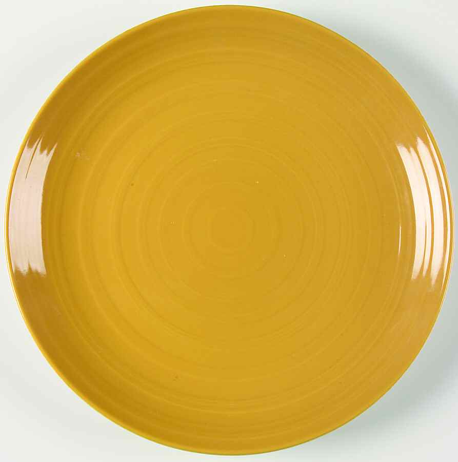 Flip Flop Butternut (Yellow) Dinner Plate by 222 Fifth (PTS)-1