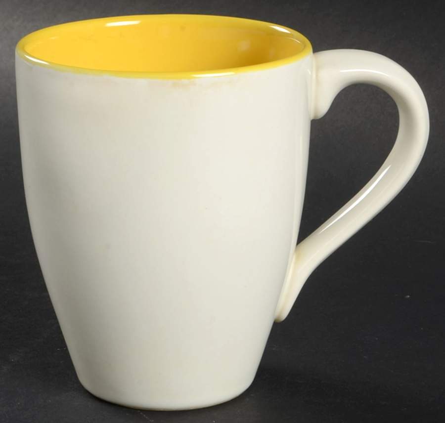 Flip Flop Butternut (Yellow) Mug by 222 Fifth (PTS)-1