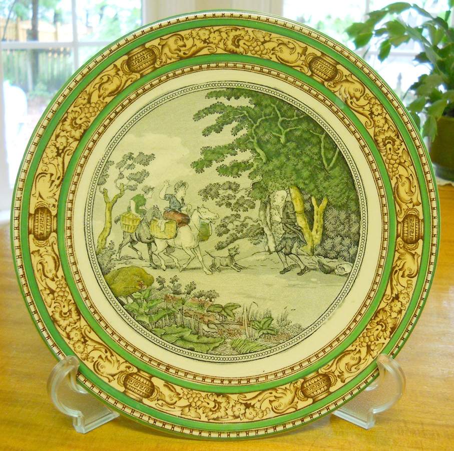 Dr. Syntax Luncheon Plate by Adams China-1