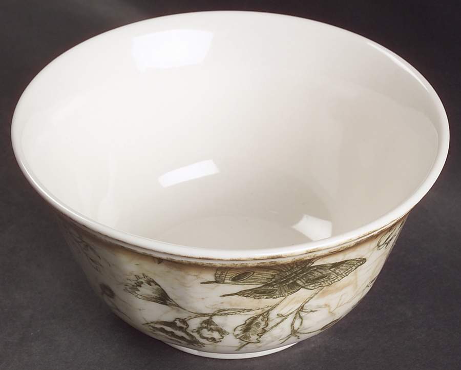 Floral Toile Coupe Soup Bowl by 222 Fifth (PTS)-1