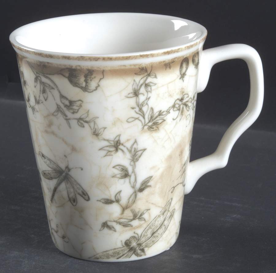 Floral Toile Mug by 222 Fifth (PTS)-1
