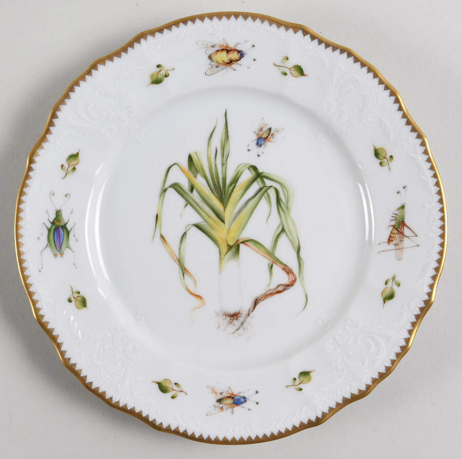 Antique Vegetables Salad Plate by Anna Weatherley-1