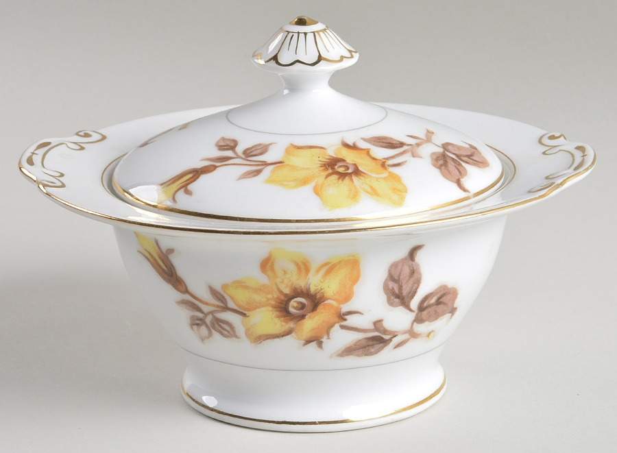 Vivian Sugar Bowl & Lid by Asahi-1