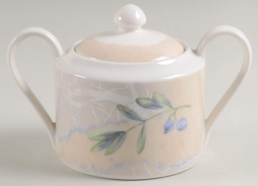 Torn Paper Sugar Bowl & Lid by 222 Fifth (PTS)-1