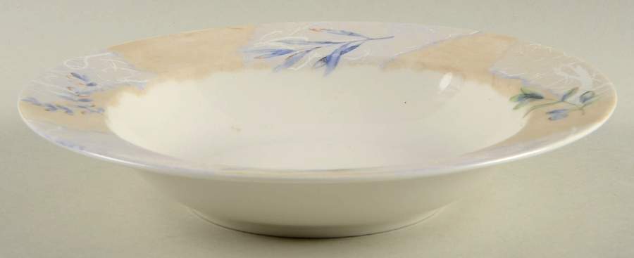 Torn Paper Large Rim Soup Bowl by 222 Fifth (PTS)-1