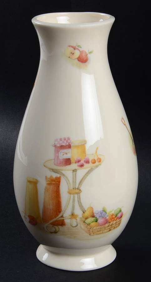 Edwardian Kitchen Garden 6" Vase by John  Aynsley & Sons-1