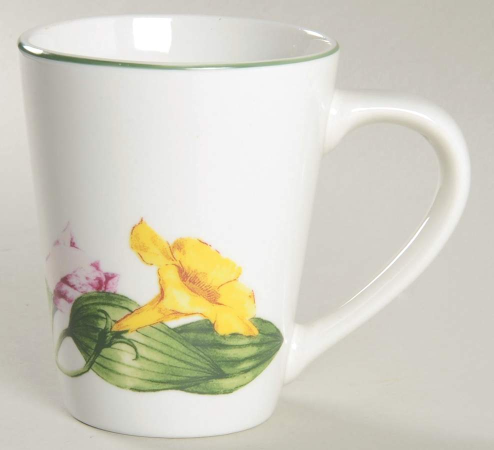 Tropical Flower Mug by American Atelier-1