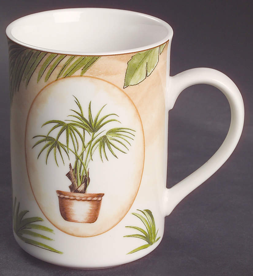 Tropical Palm Mug by American Atelier-1