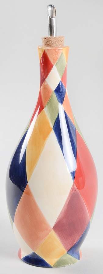 Ciao Harlequin Oil Jar & Drizzle Spout by Artimino-1