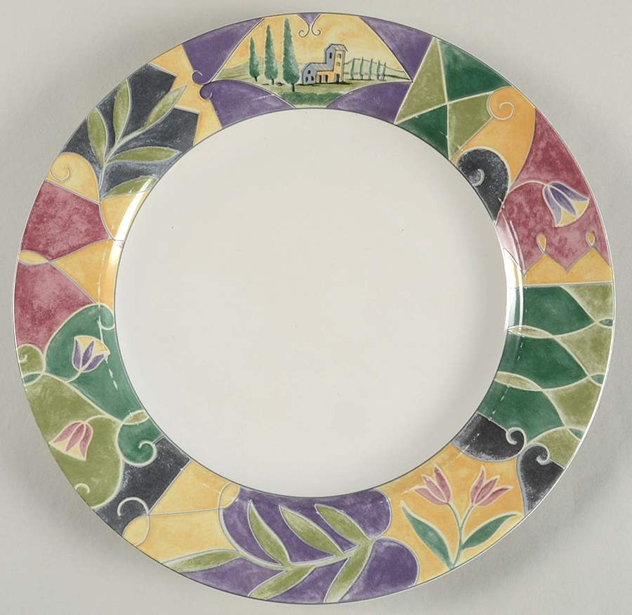 Verona 12" Chop Plate (Round Platter) by 222 Fifth (PTS)-1