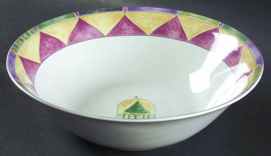 Verona 10" Round Vegetable Bowl by 222 Fifth (PTS)-1