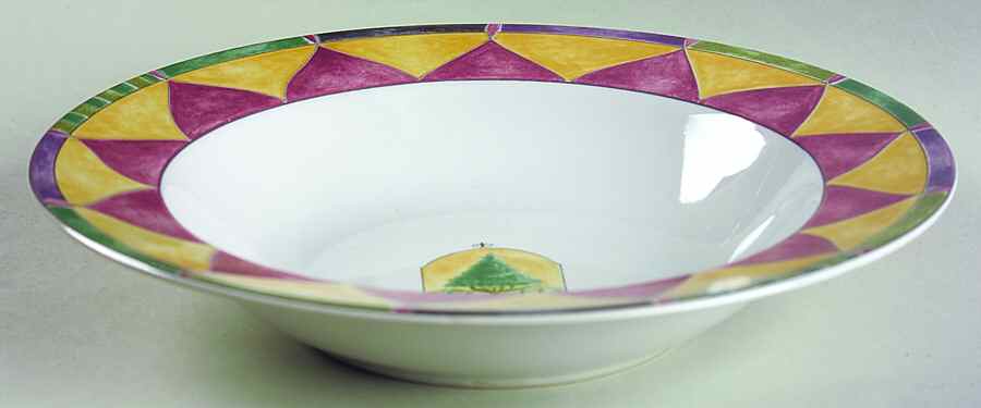Verona Large Rim Soup Bowl by 222 Fifth (PTS)-1