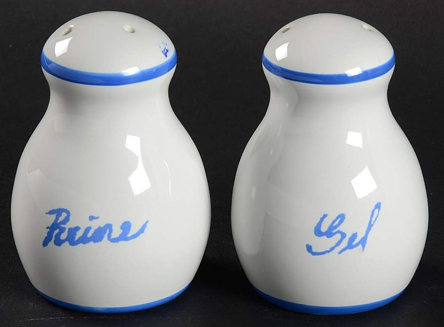 French Bistro Salt & Pepper Set by American Atelier-1