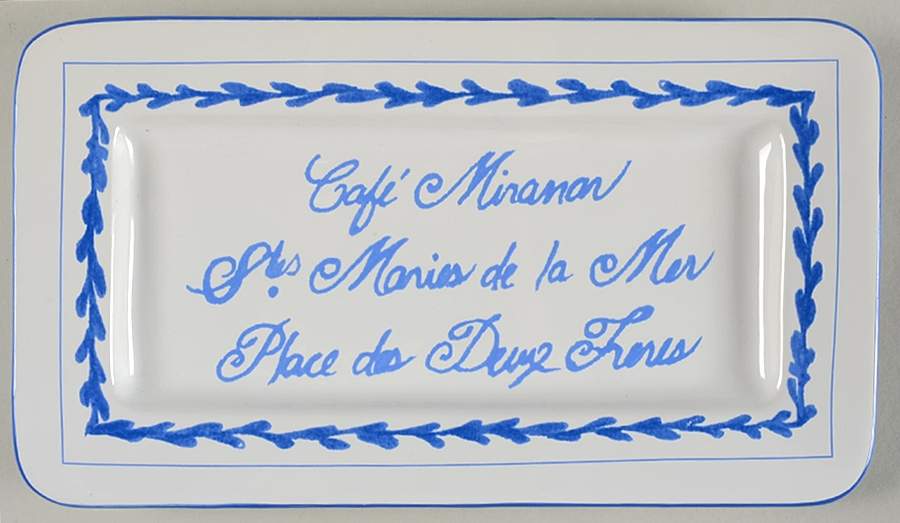 French Bistro 11" Rectangular Serving Platter by American Atelier-1