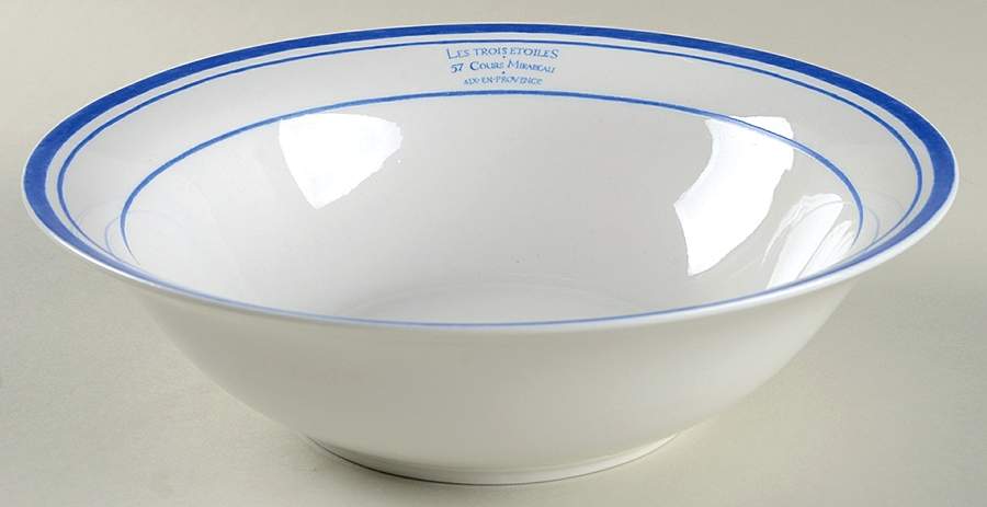 French Bistro 9" Round Vegetable Bowl by American Atelier-1