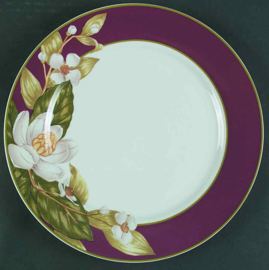 Magnolia Breeze Dinner Plate by American Atelier-1