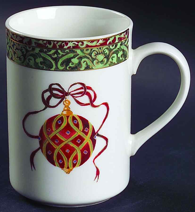 Christmas Ornaments Mug by American Atelier-1
