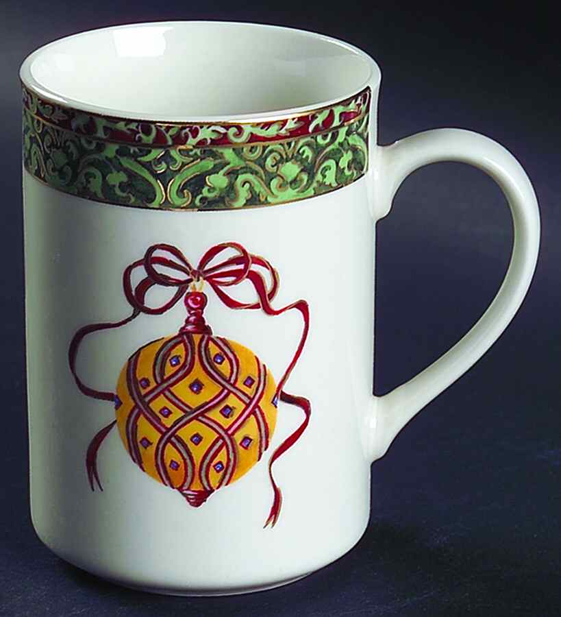 Christmas Ornaments Mug by American Atelier-1