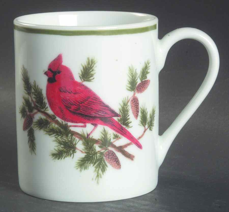 Christmas Woodland Mug by American Atelier-1
