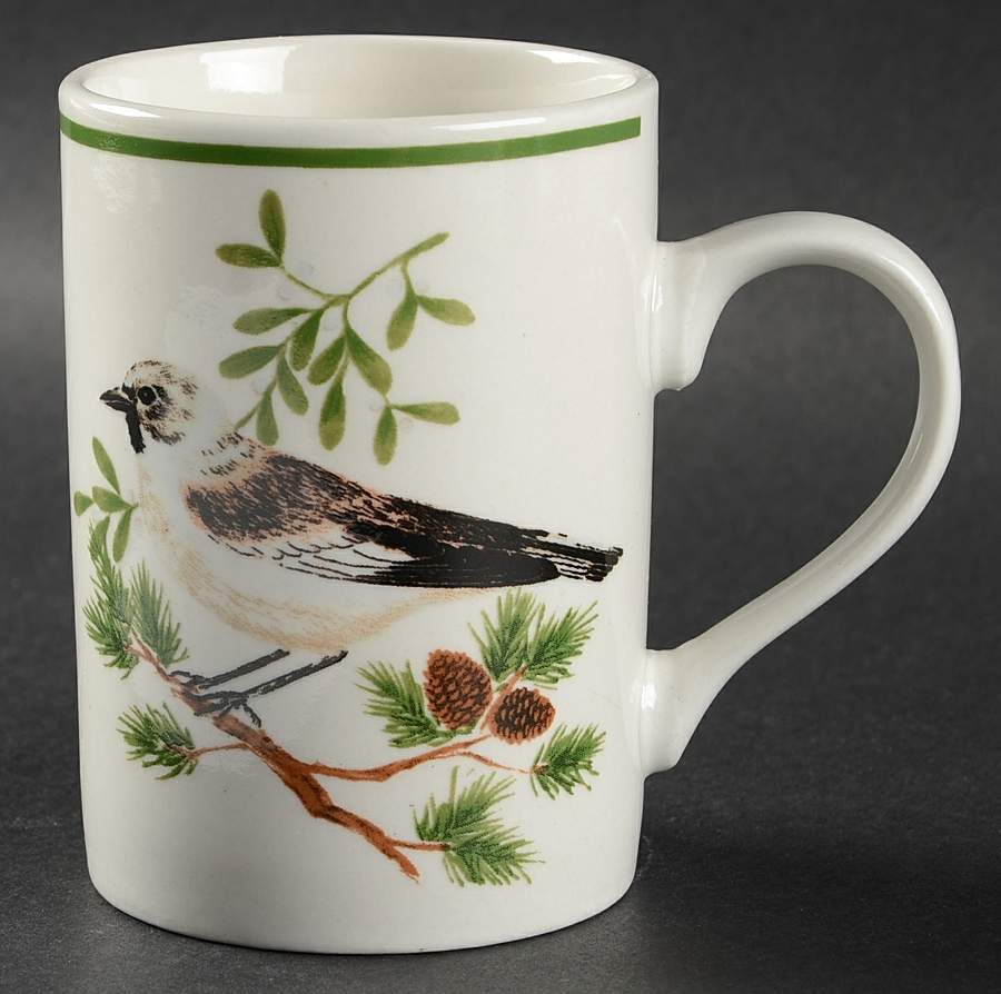 Christmas Woodland Mug by American Atelier-1