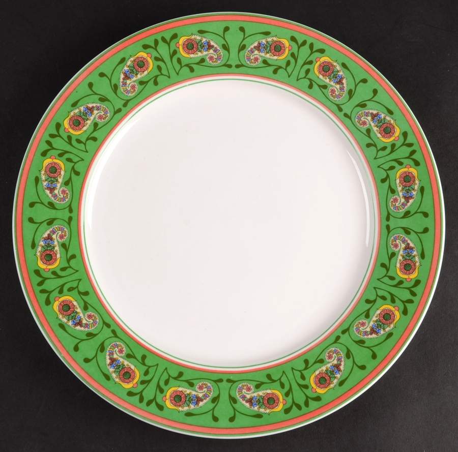 Christmas Bistro Dinner Plate by American Atelier-1