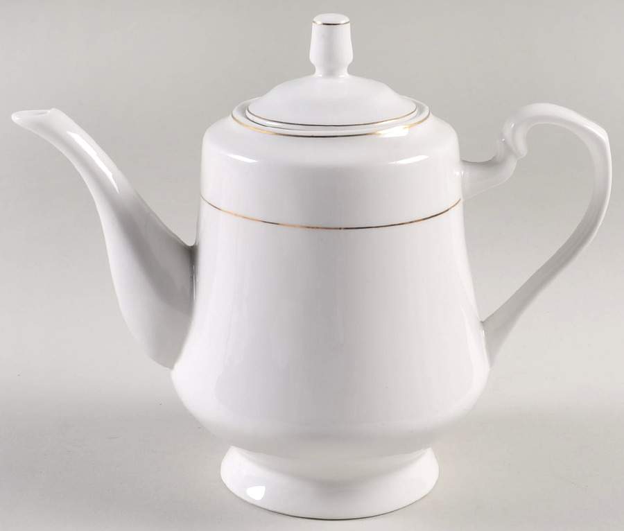 Princess Gold Tea/Coffee Pot & Lid by American Atelier-1