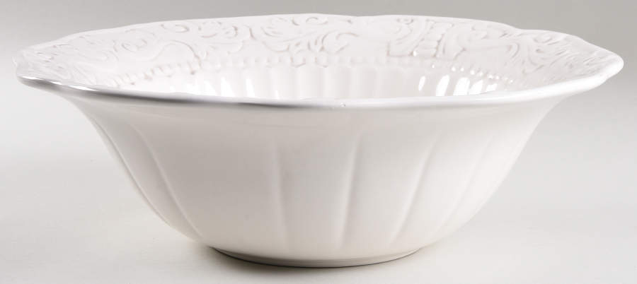 Baroque 15" Round Serving Bowl by American Atelier-1