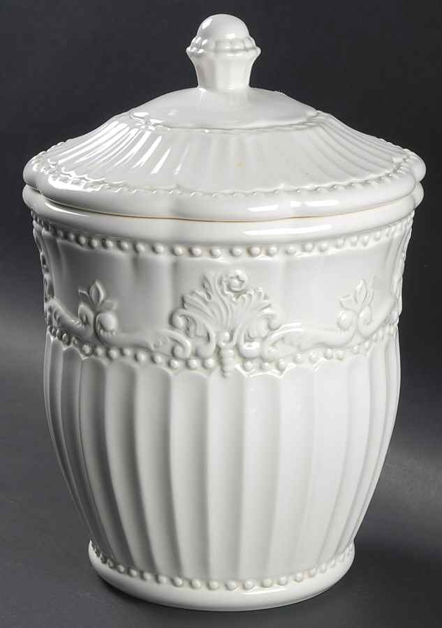 Baroque Large Canister & Lid by American Atelier-1